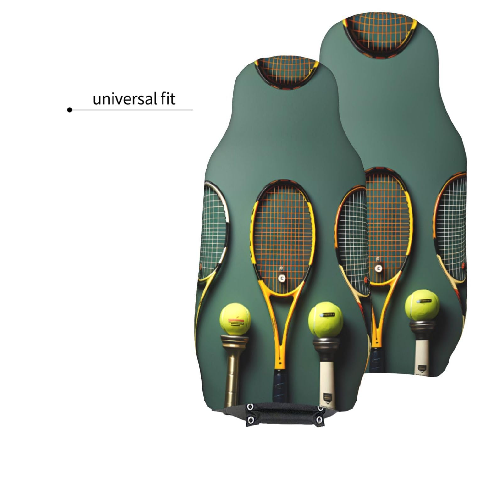 Elastic Durable Car Seat Covers for Tennis Balls and Rackets - Protect Your Car Seats with Comfortable Covers for Sports Enthusiasts and Daily Commuters