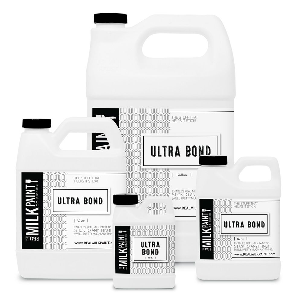 Real Milk Paint Ultra Bond Adhesion Promoter - Premium Primer for Wood, Metal & Furniture - Perfect for DIY Projects & Professional Refinishing
