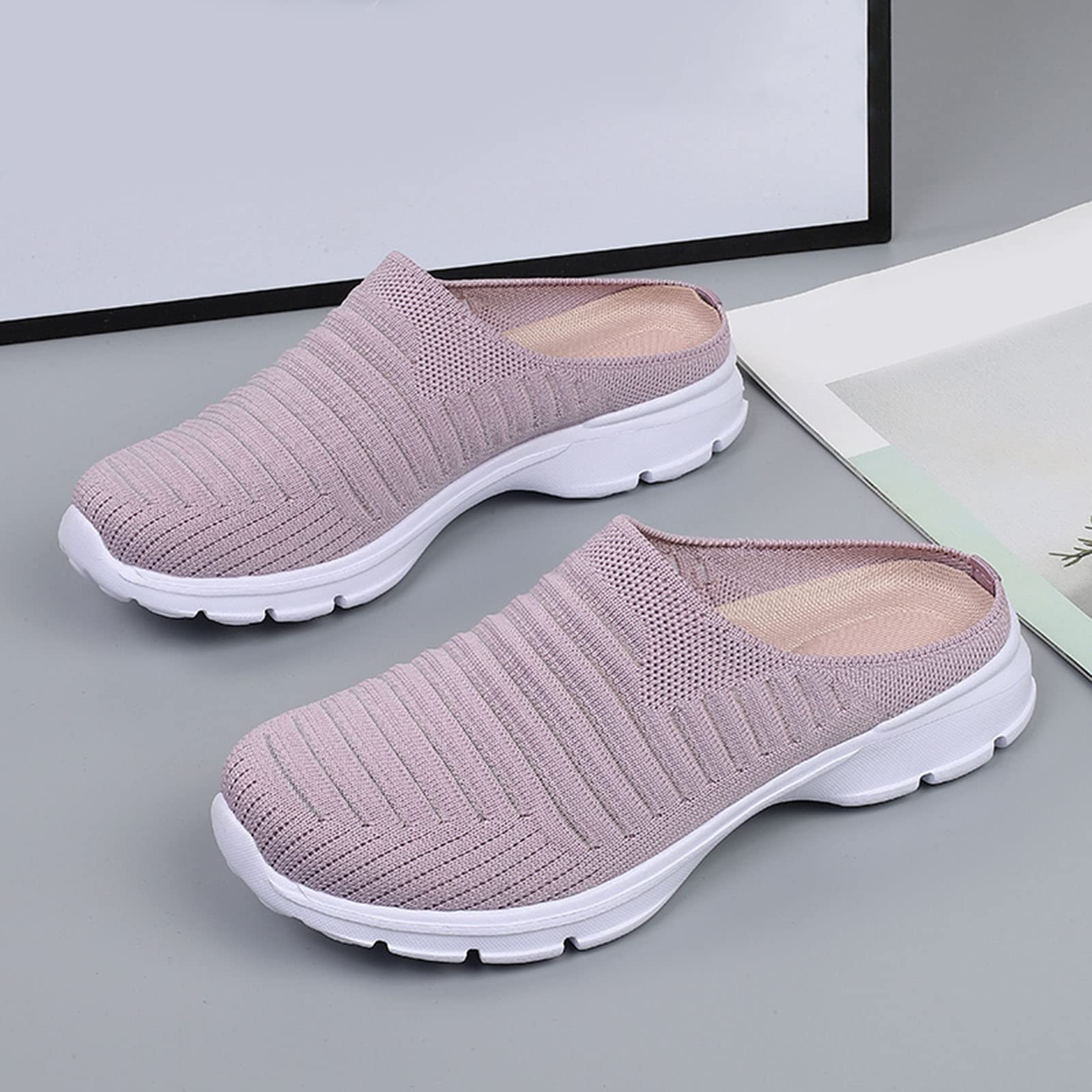 Women's Platform Sneakers Fall 2025 - Brown Basketball Shoes with Memory Foam, Non-Slip Comfortable Work Boots for Women & Men | Perfect for Work, Gym & Casual Wear