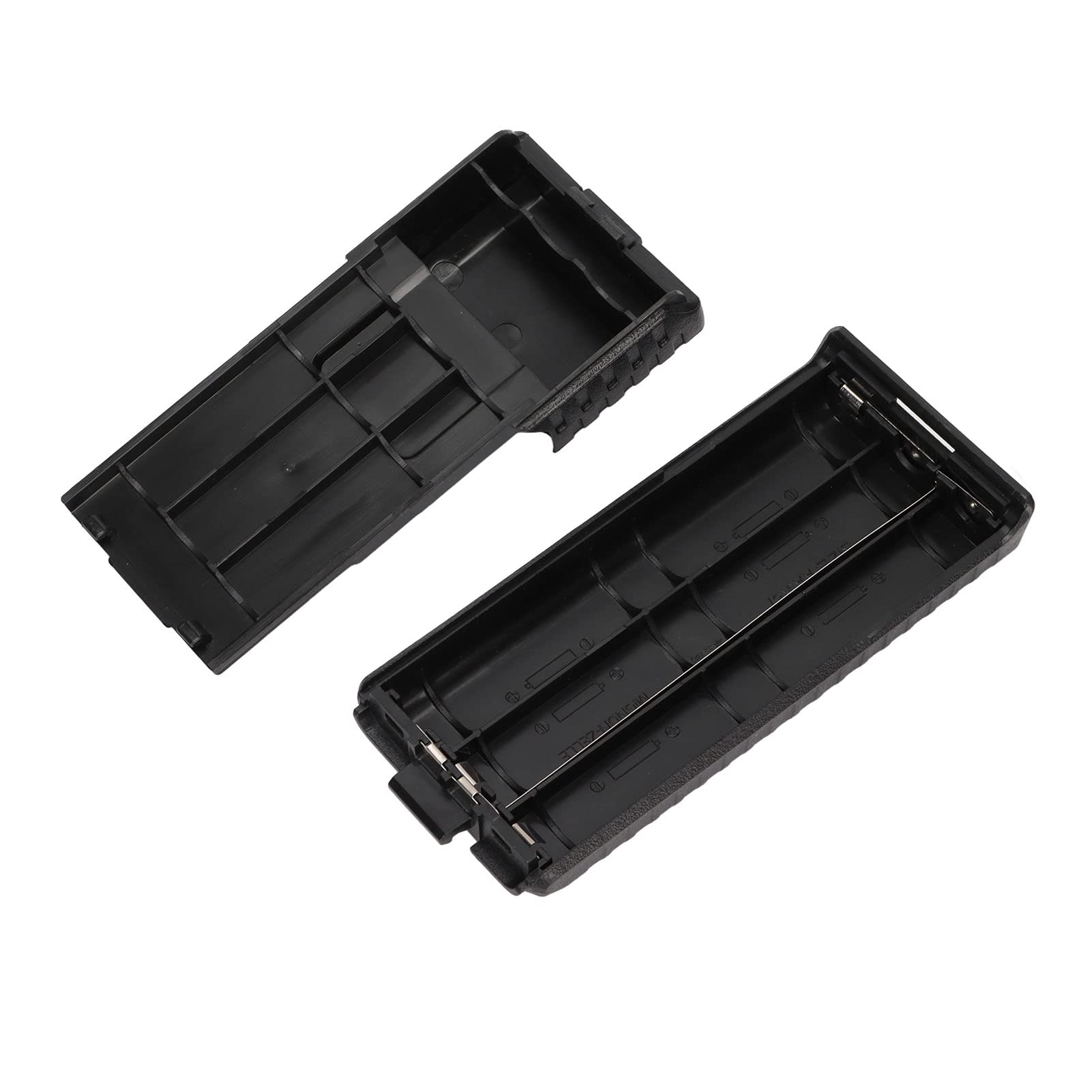 6X AA Battery Case for Baofeng UV-5R/UV-5RE/UV-5RA Walkie Talkie - Extended Battery Storage Box with 6 AA Slots - Perfect for Outdoor Adventures, Emergency Kits & Radio Enthusiasts