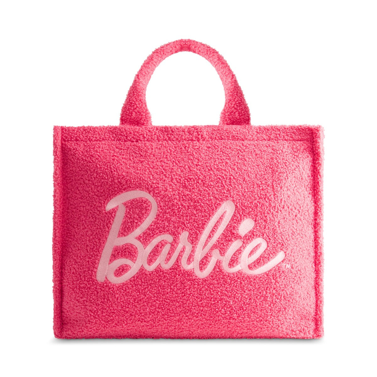 Barbie™ Large Travel Tote Bag with Trolley Strap - Perfect for Airplane Carry-On, Beach Trips & Shopping (Pink)