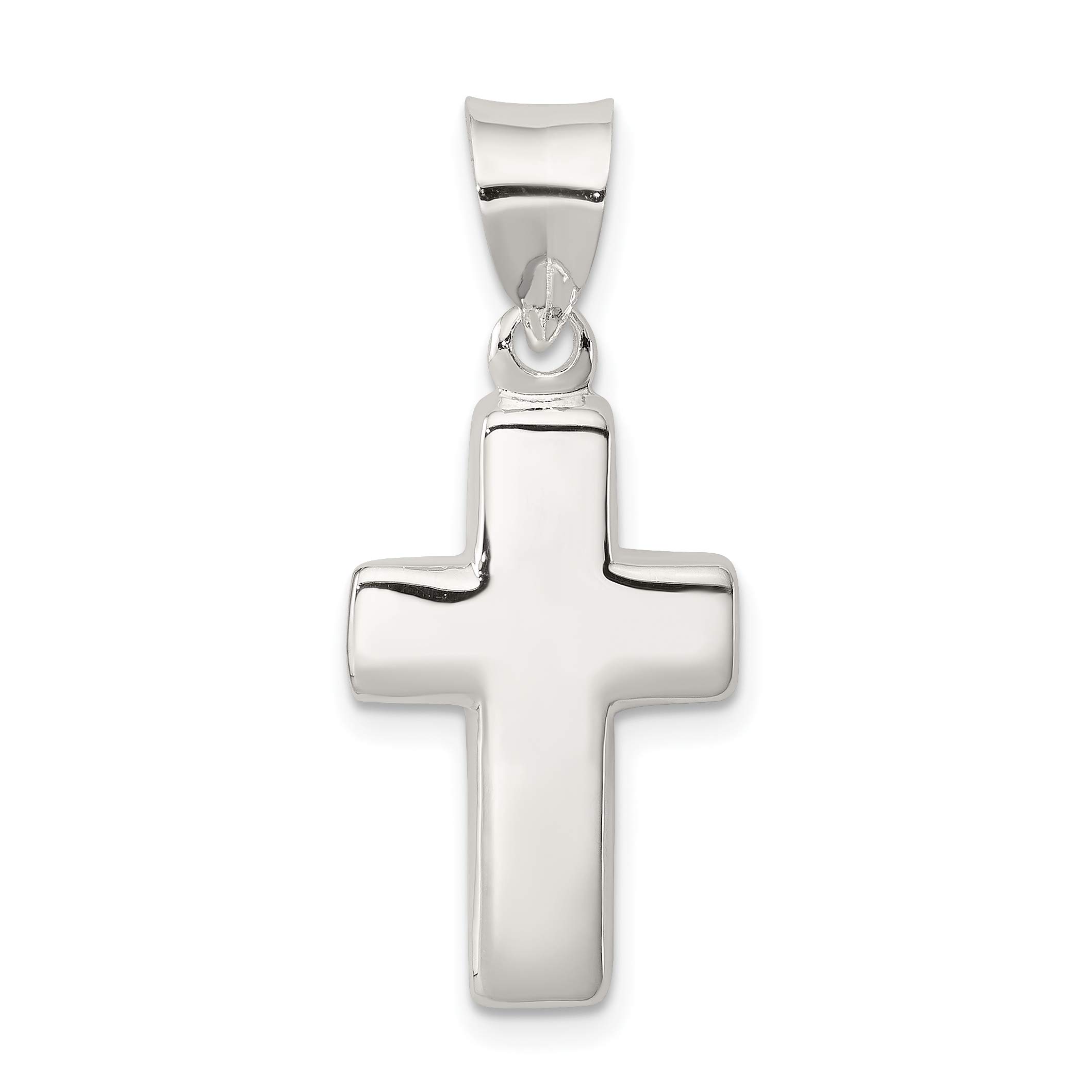 925 Sterling Silver Cross Pendant Necklace for Women & Men - Religious Jewelry Gift for Baptism, Confirmation & Everyday Wear