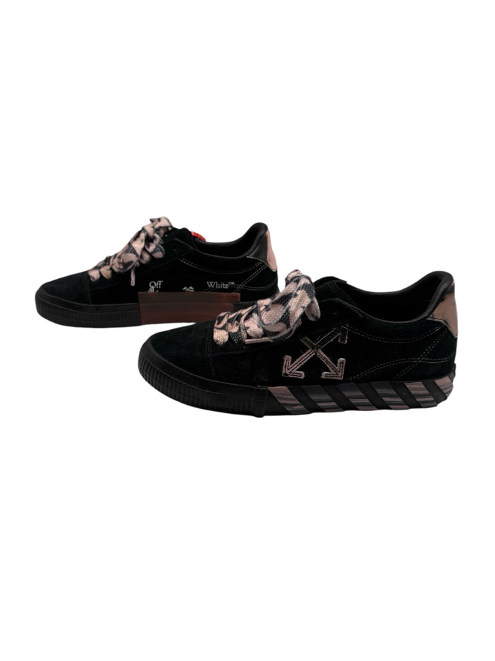 Off White Low Liquid Melt Vulcanized Suede Sneakers for Women - Size 41 (US 10.5) - Stylish & Comfortable Casual Shoes for Everyday Wear, Street Fashion & Outfits