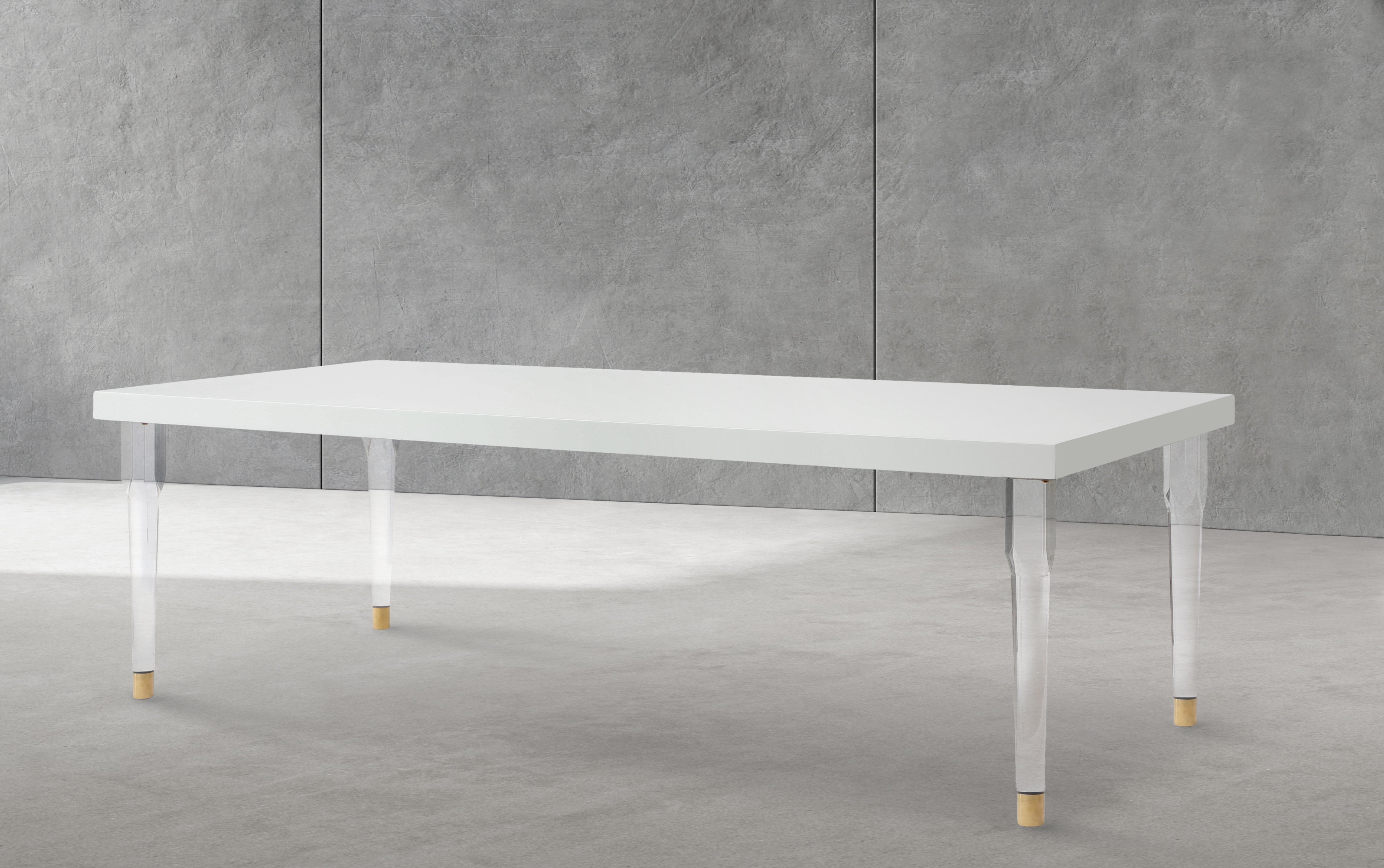 Bethany White Dining Table - Modern 6-Seater Wooden Kitchen Table for Home & Restaurant Use | Perfect for Family Dinners & Entertaining Guests