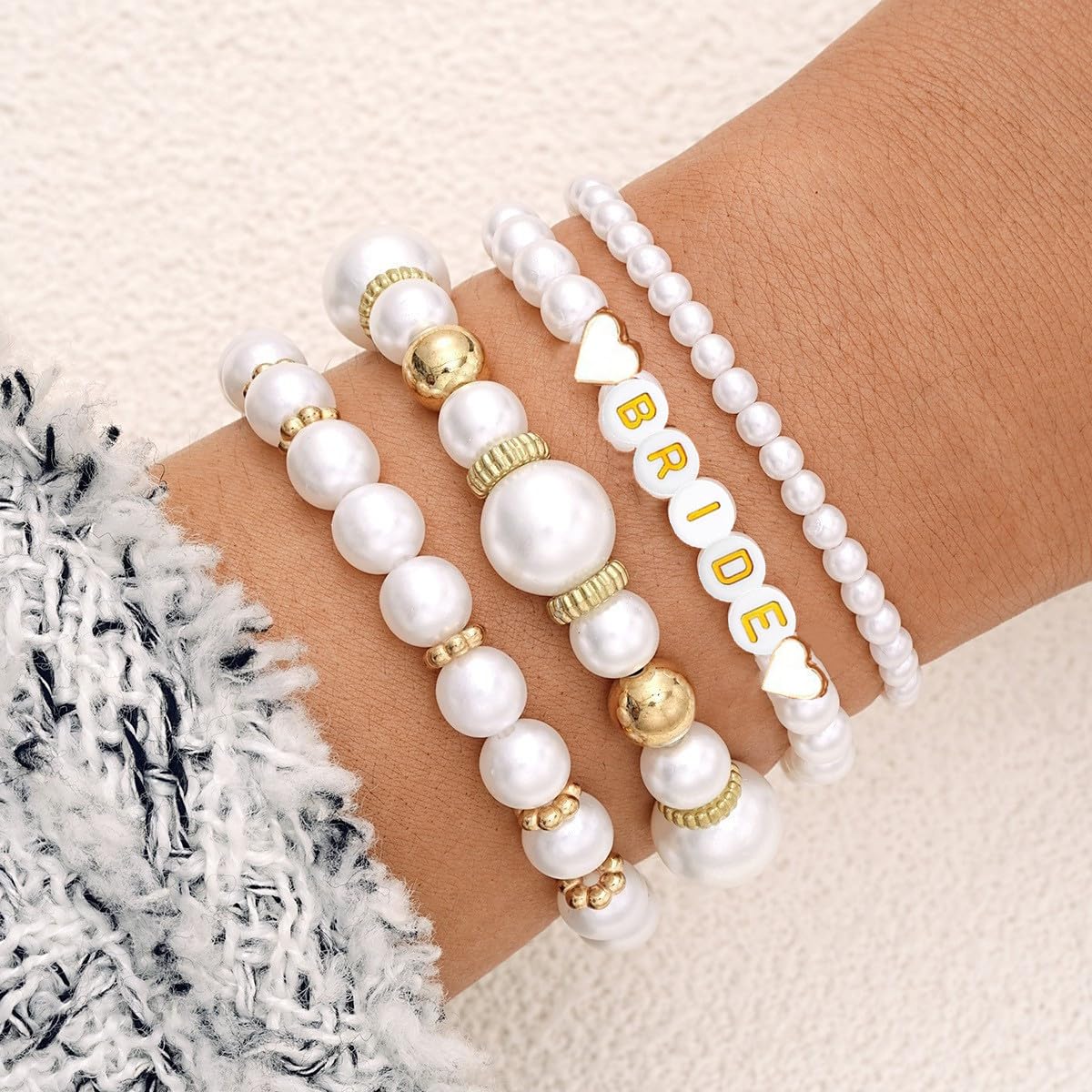Pearl Bride Fanny Pack for Women - Adjustable Waist Bag Purse | Bachelorette Party, Bridal Shower & Wedding Day Gift | Perfect for Engagement, Honeymoon & Bride-to-Be Celebrations | Elegant Pearl Accessory for Special Occasions