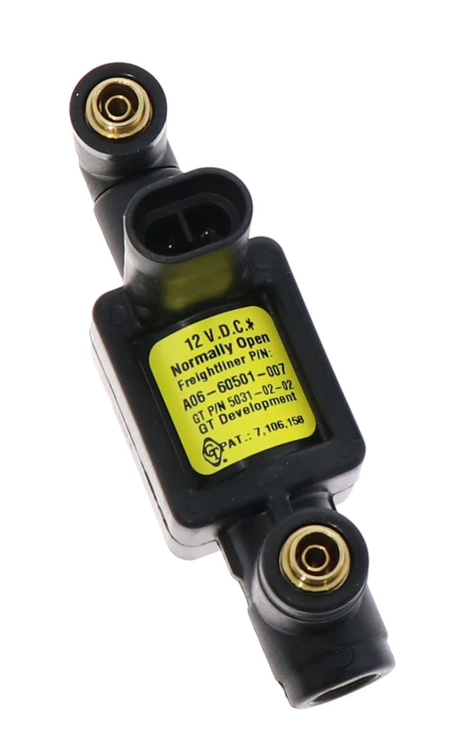 Freightliner 3-Way Fan Clutch Solenoid Valve - A06-60501-007 Replacement Part for Heavy Duty Trucks | Perfect for Cooling System Maintenance & Engine Performance