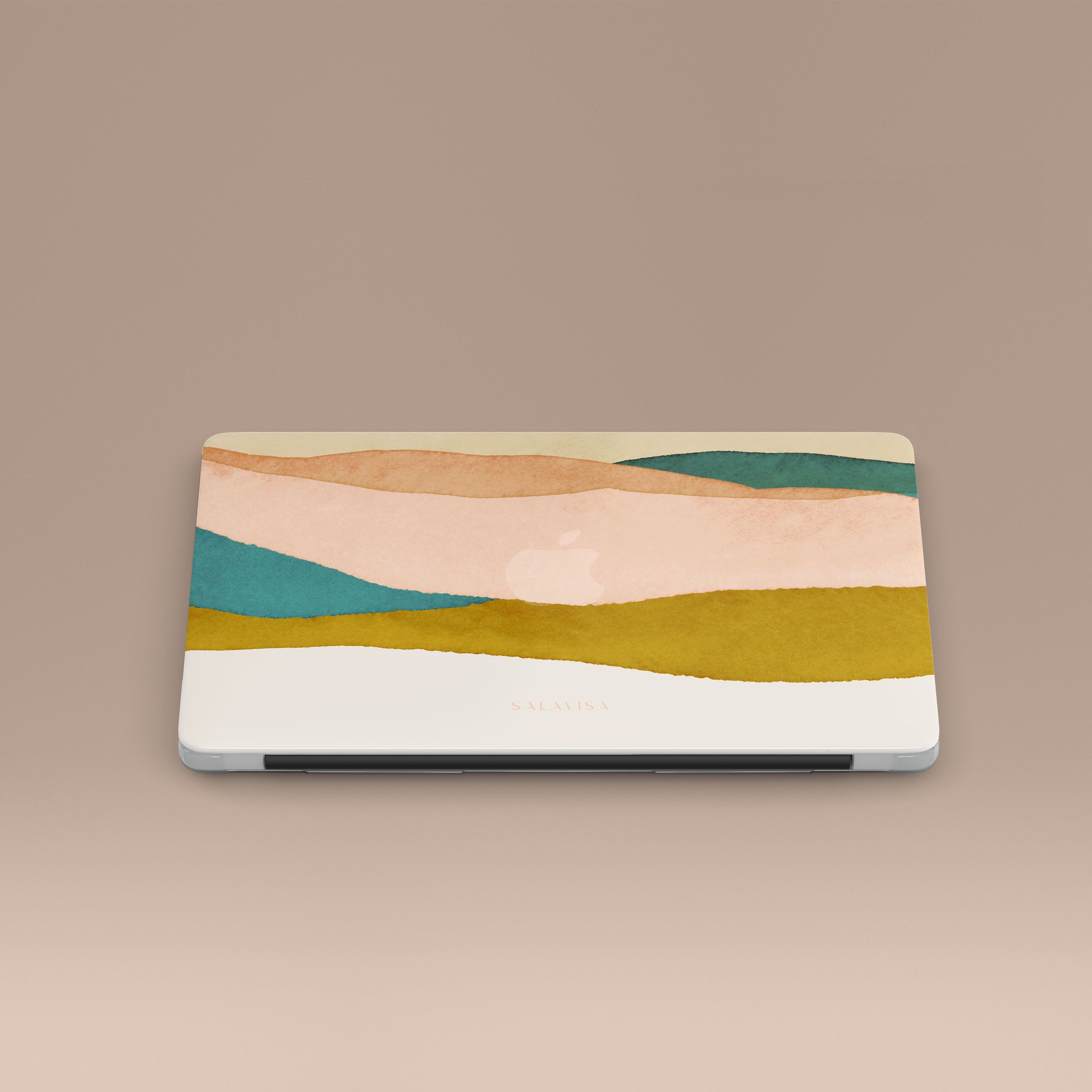 Premium Neutral Dune MacBook Case - Slim Protective Cover for MacBook Air/Pro 13