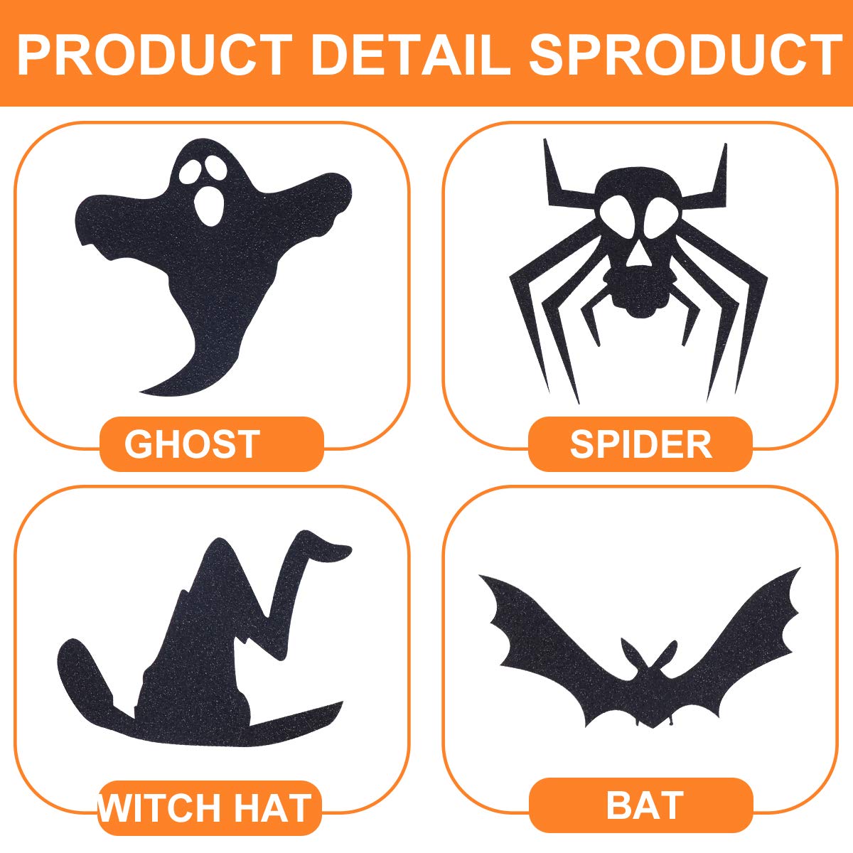 Balacoo 20pcs Halloween Cake Decorations Set - Spooky Cake Toppers, Cupcake Picks & Inserts for Halloween Party Desserts | Perfect for Halloween Cakes, Cupcakes, Cookies & Party Treats