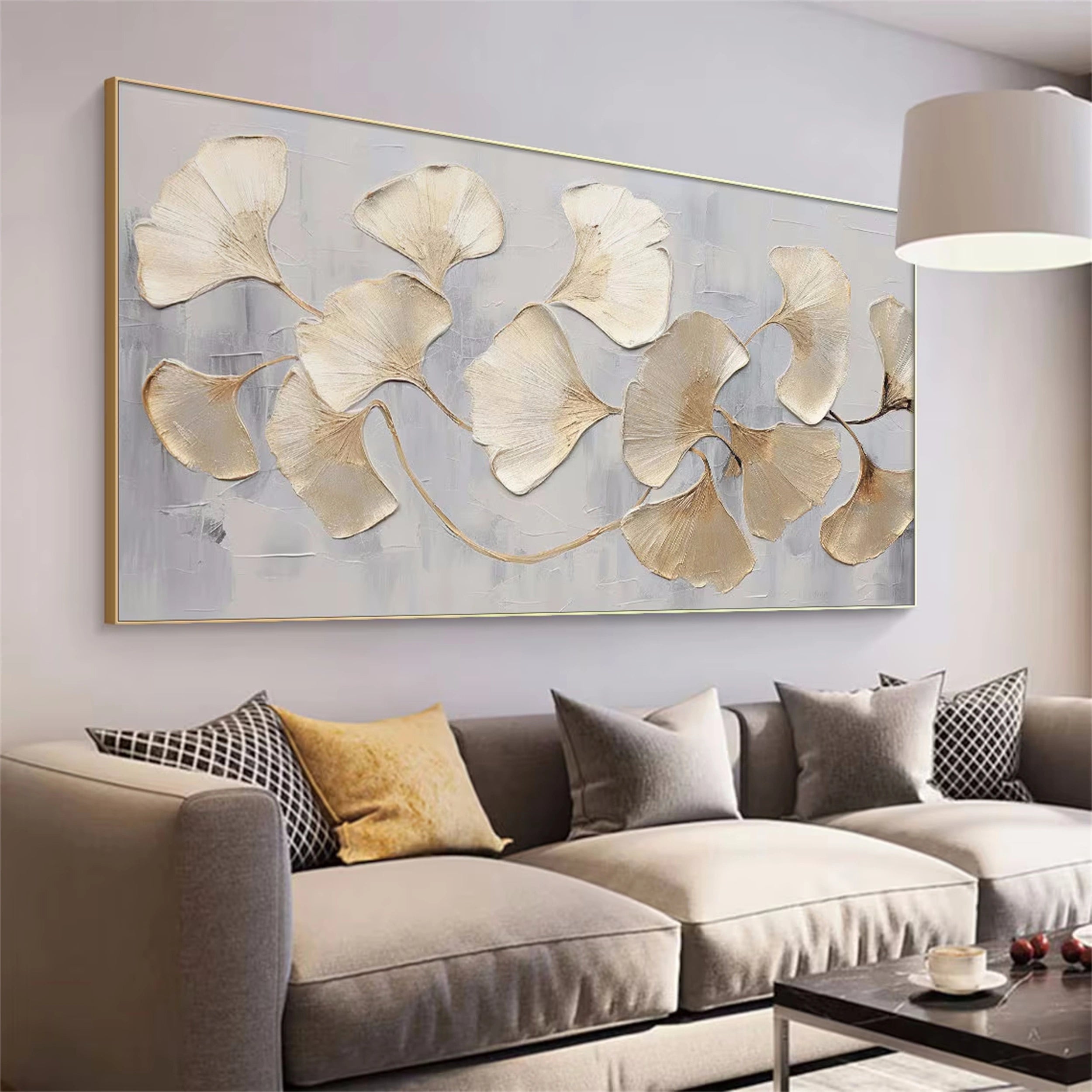 Stretched Frameless Canvas for Flower and Tree Painting #FT035 - Perfect for Home Decor, Office Wall Art, and Gift Giving