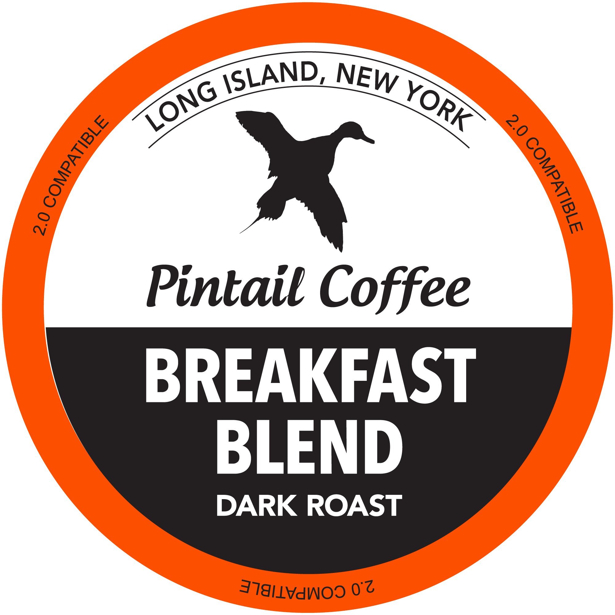 Premium Breakfast Blend Dark Roast Coffee Pods - 12 Count Single Serve Capsules for Keurig Machines | Rich & Bold Morning Brew for Home or Office Use