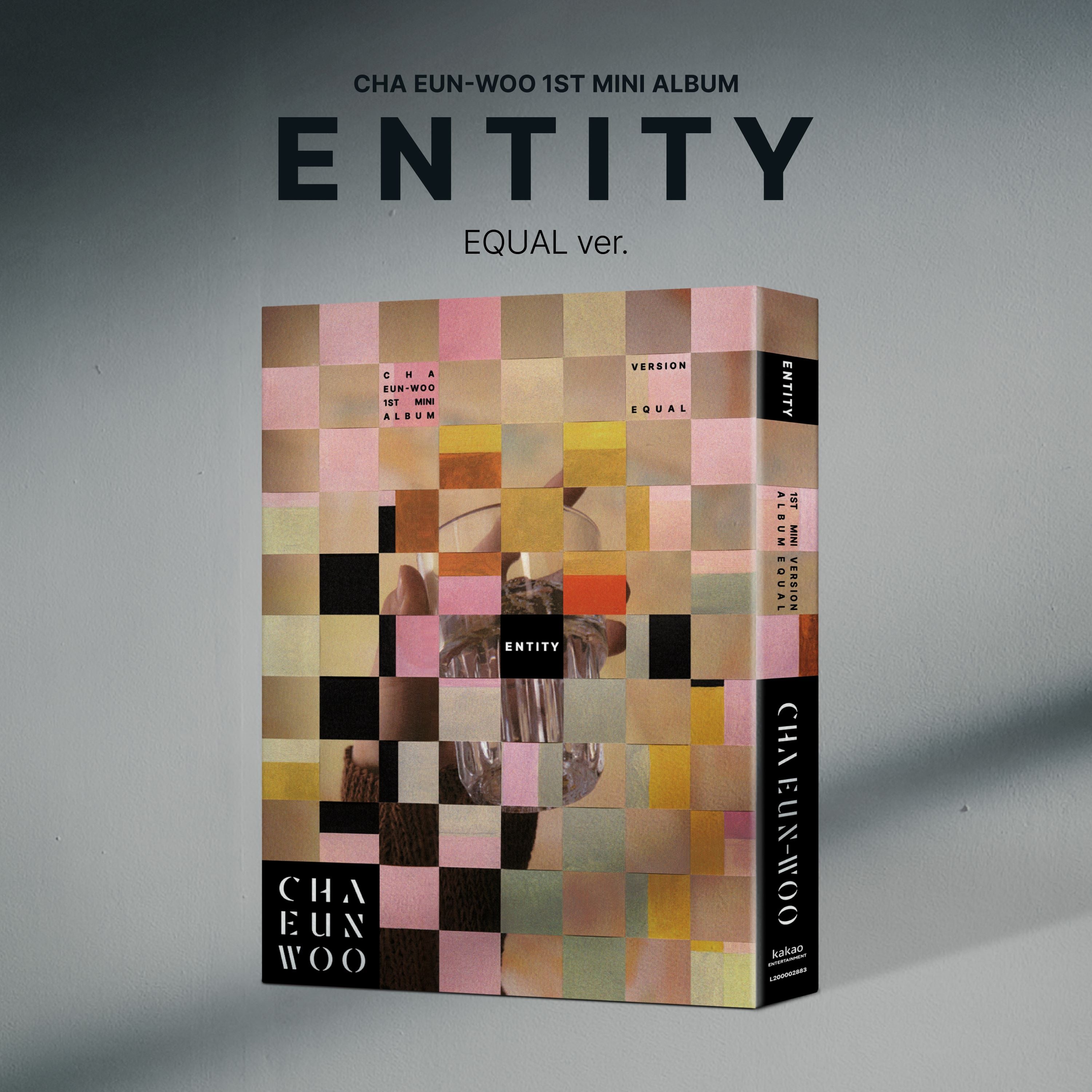 CHA EUN WOO 1ST MINI ALBUM 'ENTITY' - K-Pop CD + Photobook + Poster - Perfect for K-Pop Fans & Collectors | Great Gift for Birthdays & Special Occasions