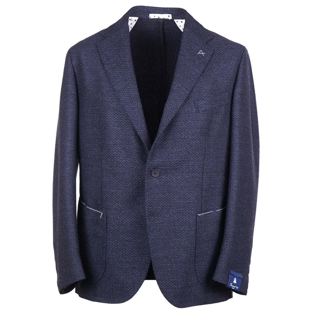 Finamore Slim Fit Wool Sport Coat for Men - Premium Italian Tailored Blazer for Business & Formal Occasions - Office, Weddings & Special Events