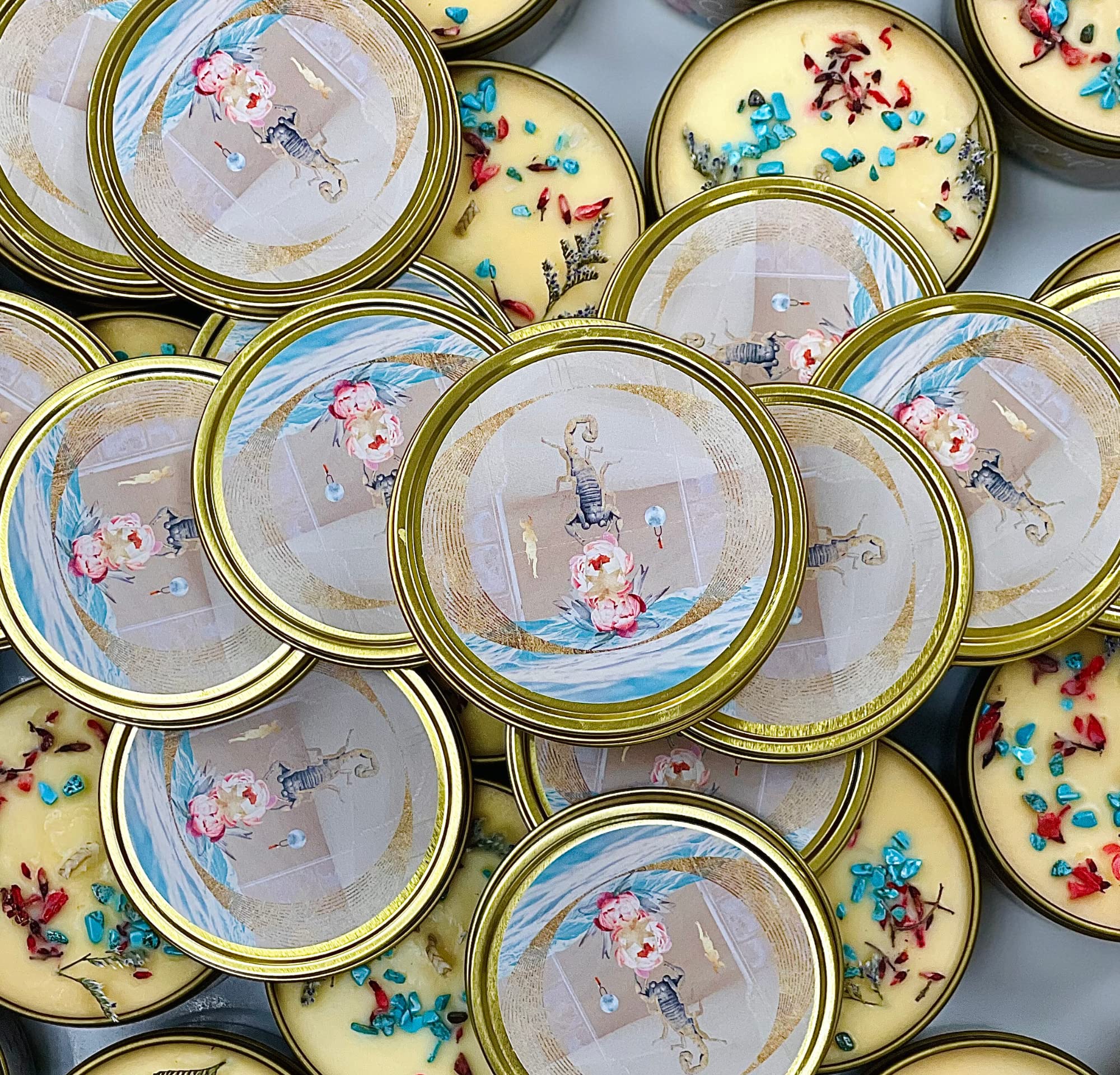 Scorpio Zodiac Scented Coconut Wax Candle - Unique Astrology Gifts for Women, Birthday Candles, Horoscope Sign Presents - Perfect for Meditation, Relaxation & Home Decor (Scorpio)