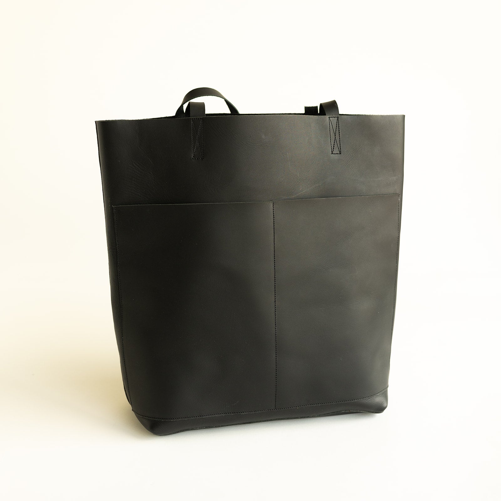 Premium Genuine Leather Tote Bag for Women - Stylish & Durable Black Handbag - Perfect for Work, Travel & Everyday Use