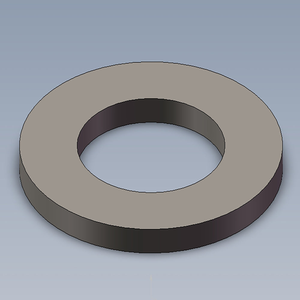 TDS 200C4HL 36 Flat Washer - Stainless Steel Hardware Fasteners for Plumbing, Automotive & Industrial Applications - Durable Metal Spacers for Bolts, Nuts & Screws