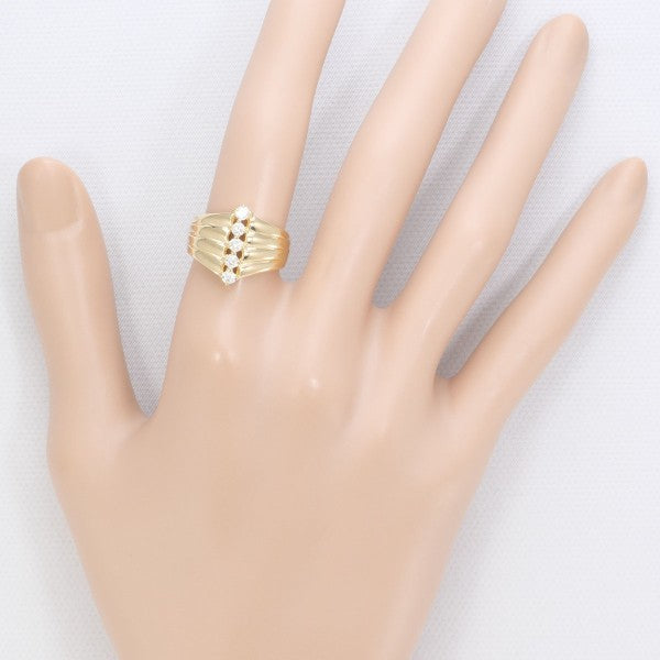 18K Yellow Gold Diamond Ring for Women - Elegant Solitaire Engagement & Wedding Band - Perfect for Proposals, Anniversaries, and Special Occasions