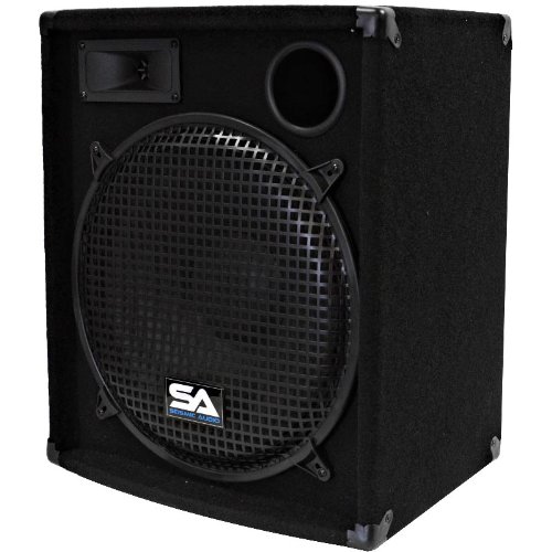 Seismic Audio 15 Inch PA DJ Speaker 300W Professional Audio System - Perfect for Live Music, DJ Performances, Karaoke Nights, Church Events, Weddings & Band Monitors