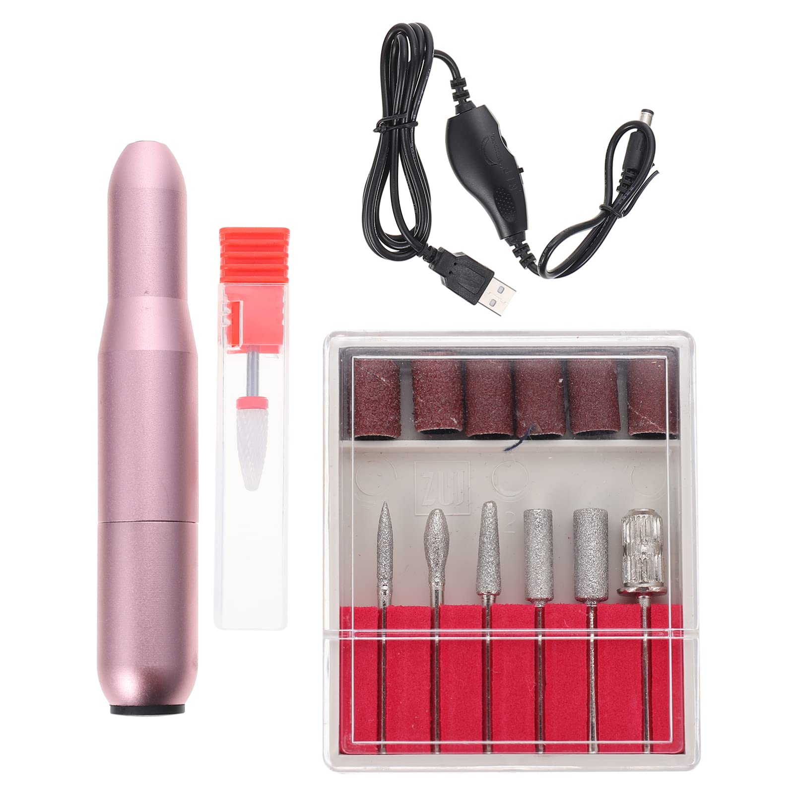 Professional Electric Nail Drill Machine Kit - Salon Manicure & Pedicure Tool for Nail Shaping, Filing & Polishing | Perfect for Home & Salon Use, Nail Art Enthusiasts & DIY Beauty Care