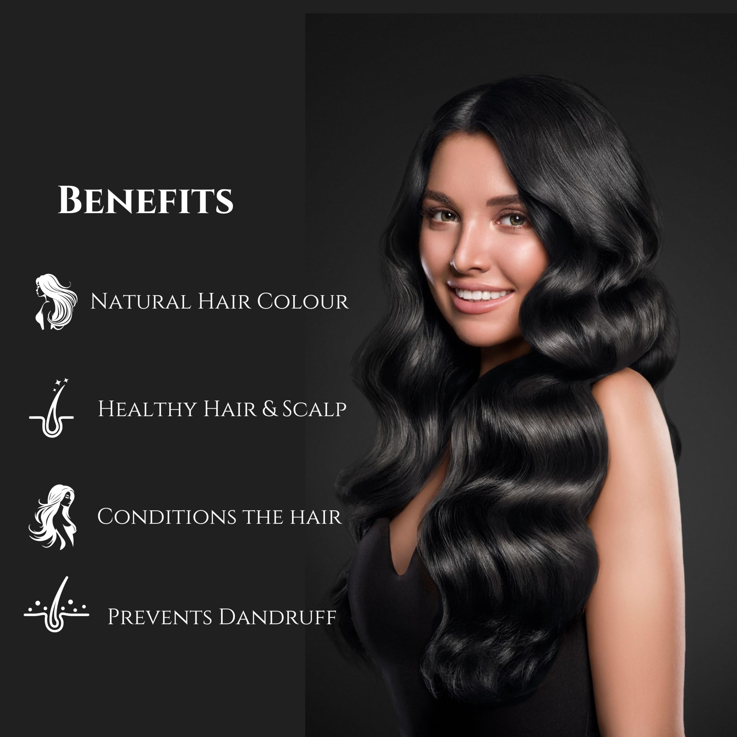 100% Pure Ashpveda Natural Henna & Indigo Hair Dye for Women | Herbal Hair Color Combo (50g Each) | Safe Chemical-Free Gray Coverage | Perfect for Home Use & Salon Treatments