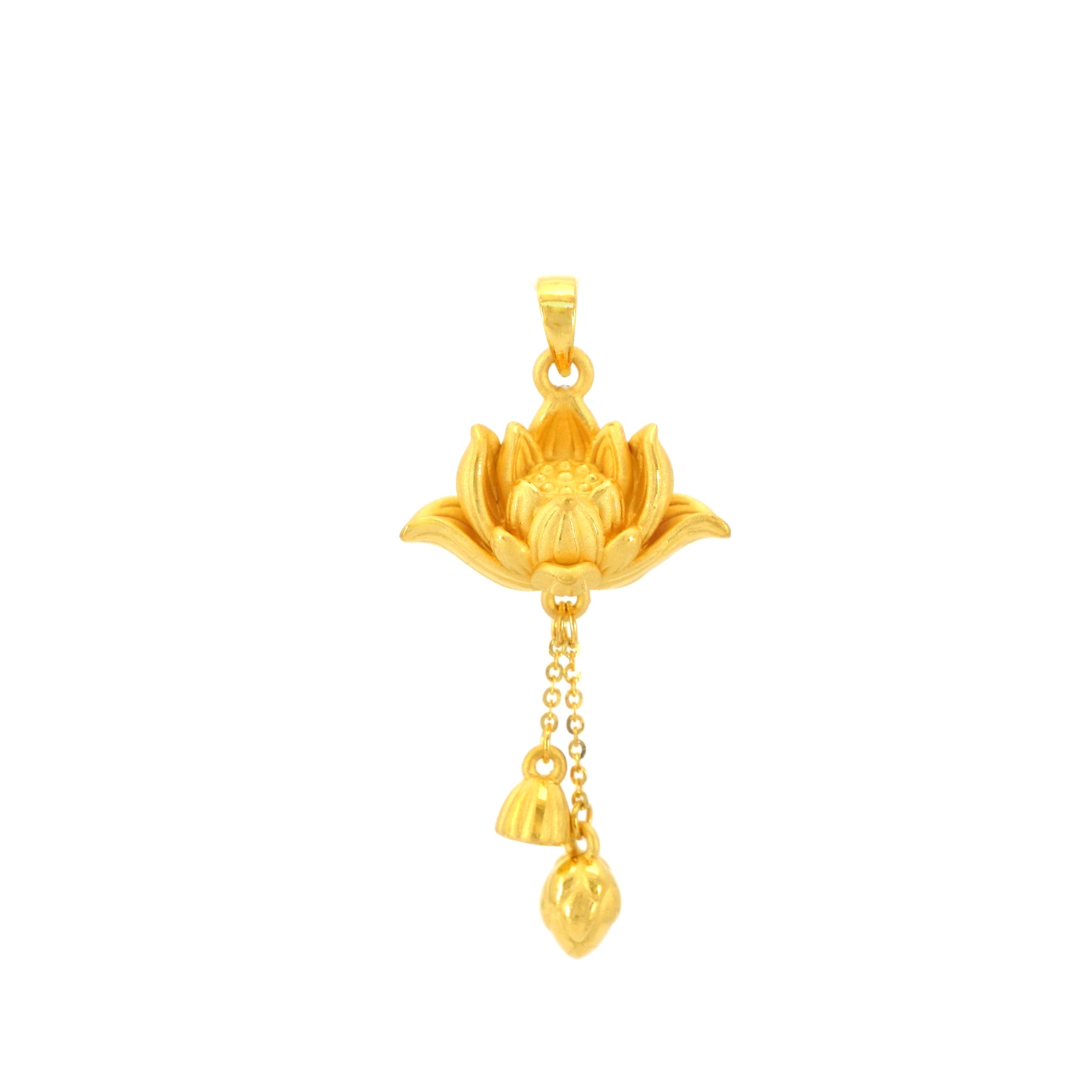 24K Gold Pendant Necklace for Women - Real Solid Gold Jewelry Gift for Her - Elegant Layering Chain for Everyday Wear & Special Occasions