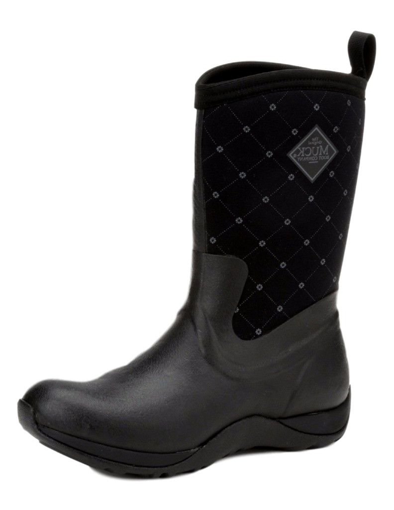 Muck Boot Company Women's Arctic Sport II Mid Winter Boots - Waterproof Insulated Snow Boots for Cold Weather, Hiking & Outdoor Activities