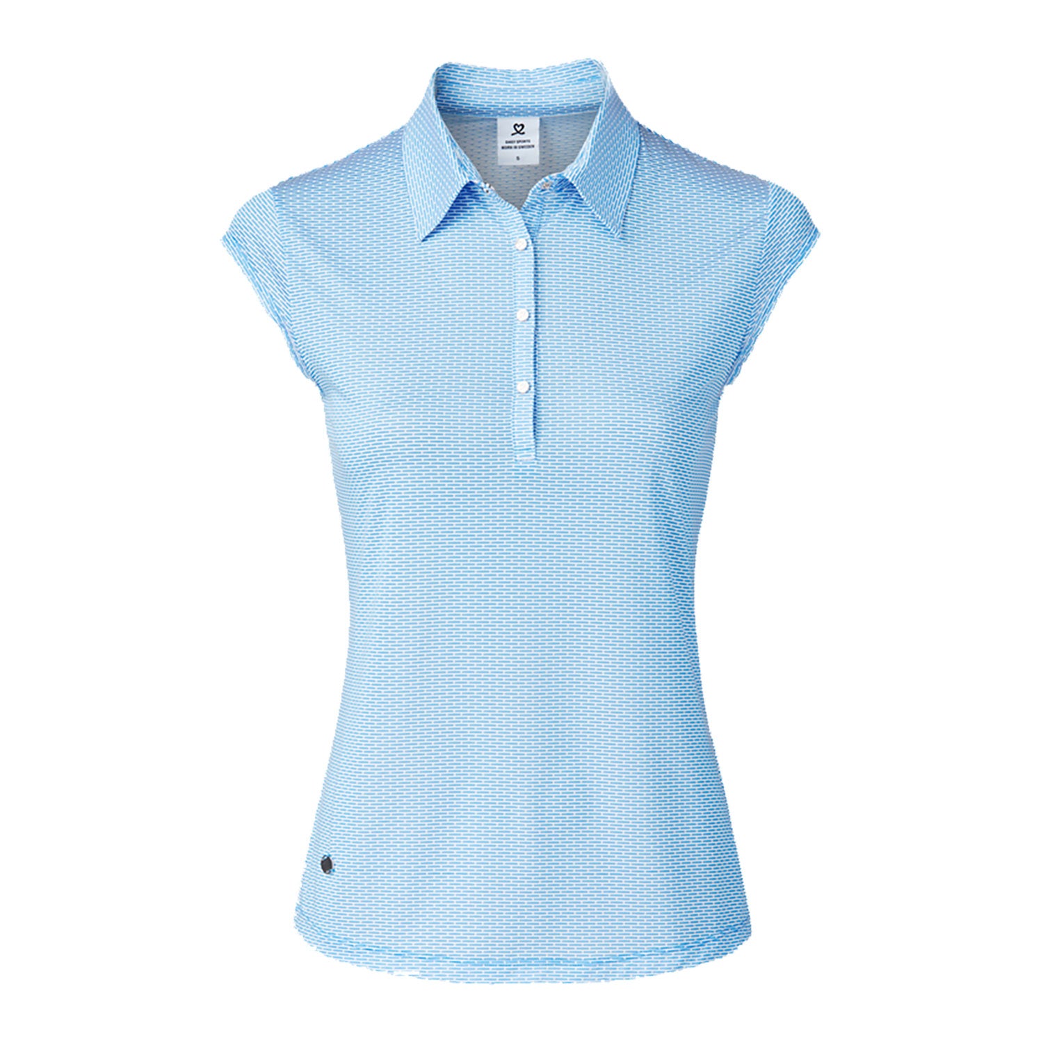 Carmela Pacific Women's Sleeveless Golf Polo Shirt - Moisture Wicking Activewear for Golf, Tennis & Outdoor Sports - Lightweight Breathable Performance Top