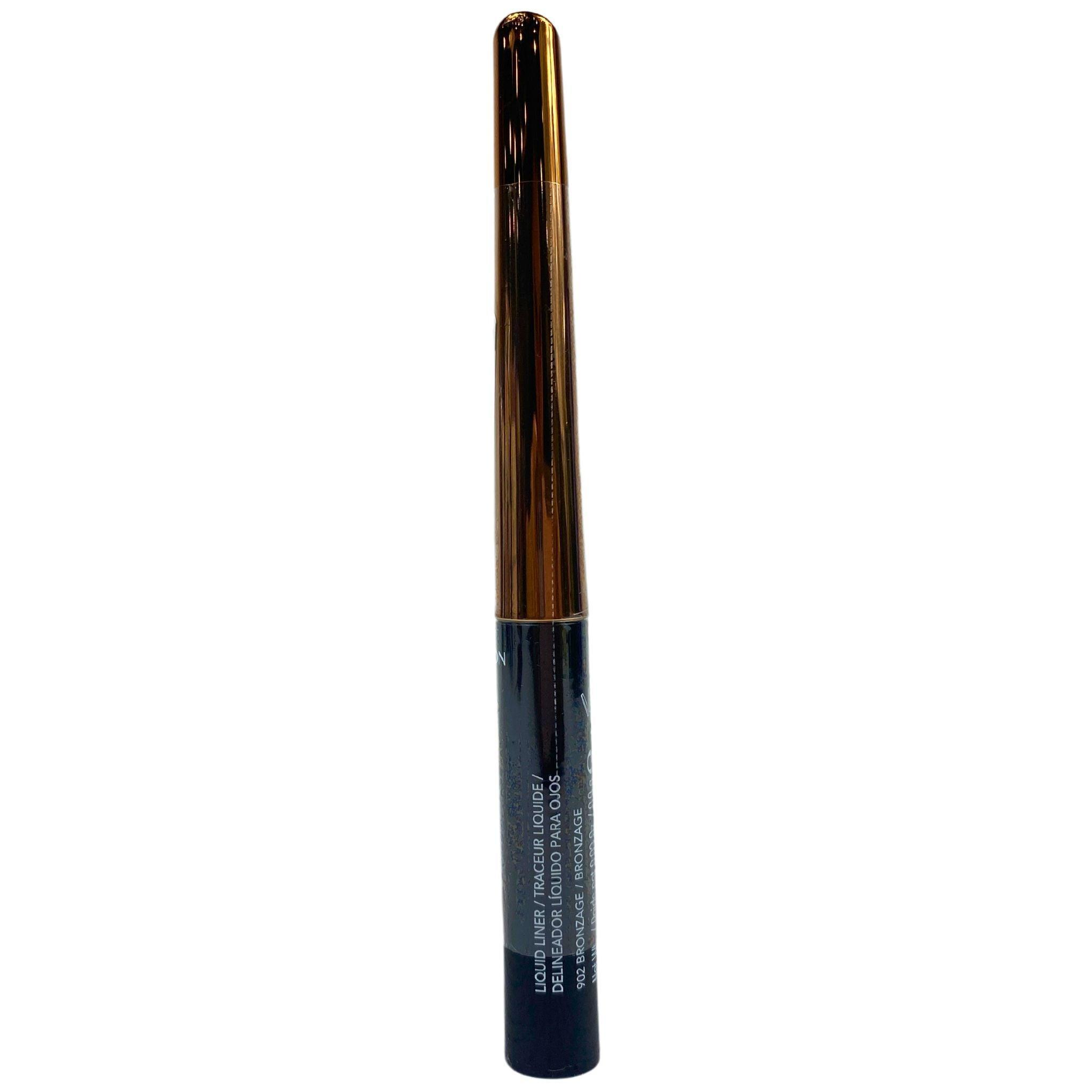 Revlon So Fierce Chrome Ink Liquid Eyeliner - 902 Bronzage Metallic Bronze - 0.03 oz (70-Piece Bulk Lot) - Long-Lasting Waterproof Makeup for Party, Night Out & Special Occasions