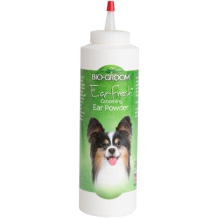 Bio Groom Ear Fresh™ Grooming Ear Powder for Dogs - 2 Sizes | Gentle Ear Cleaning Powder for Dogs | Helps Absorb Moisture & Prevent Ear Infections | Perfect for Dog Grooming & Ear Care Routine