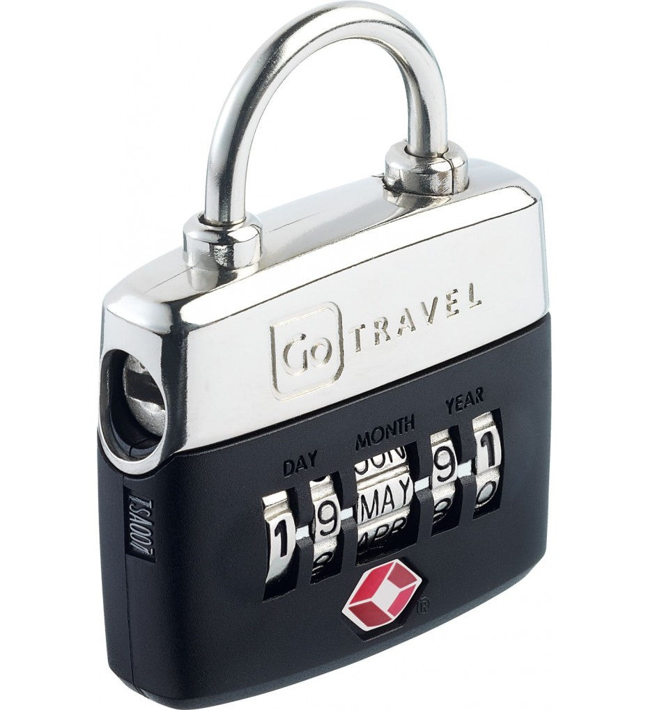 Go Travel Birthday Lock - Secure Luggage Lock for Travel, Suitcases & Backpacks - Ideal for Airports, Hotels & Gyms - TSA Approved Combination Lock
