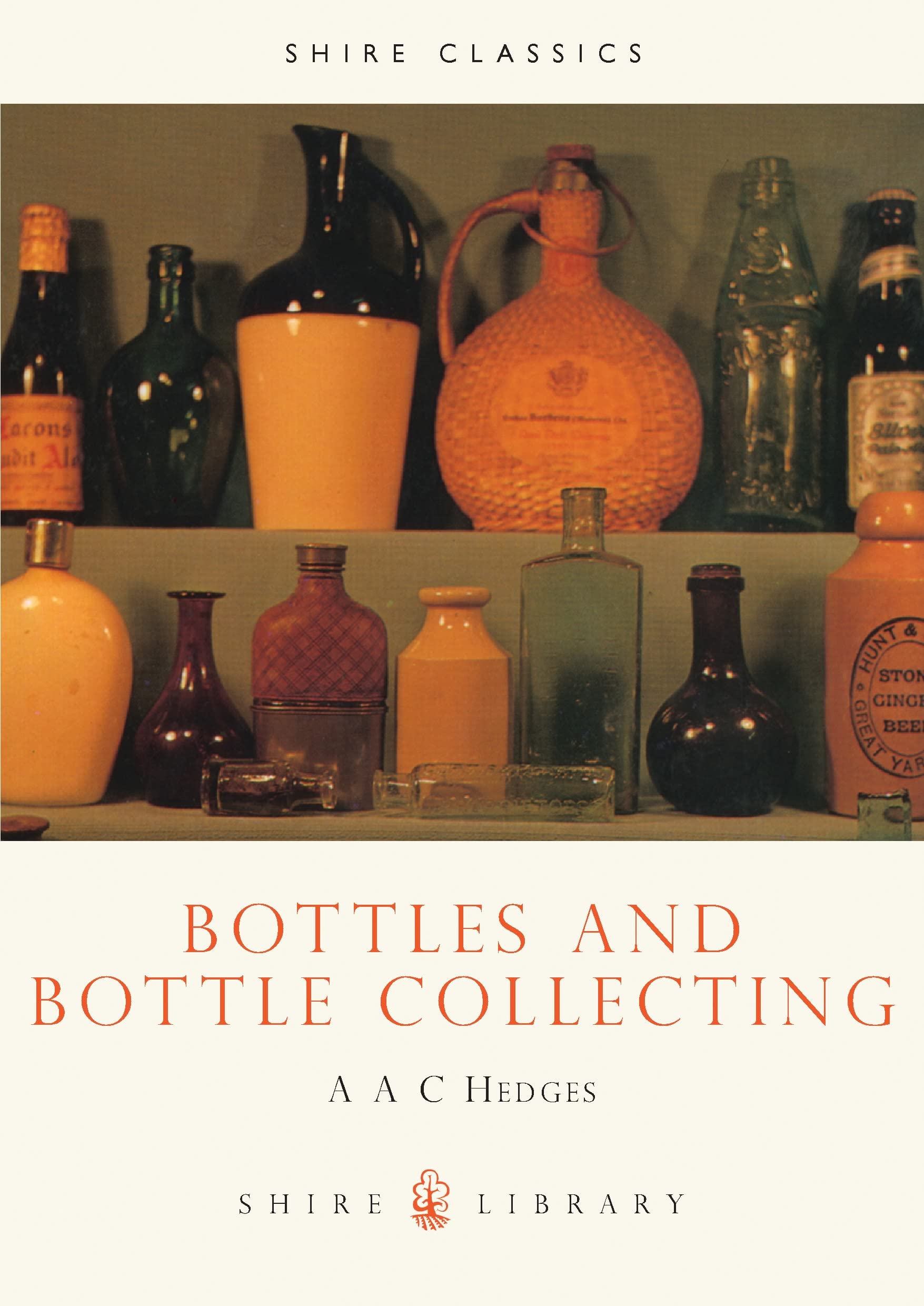 Bottles and Bottle Collecting Book - Vintage Glass Bottle Guide & History | Shire Library | Home Decor, Antique Collecting & Gift Idea