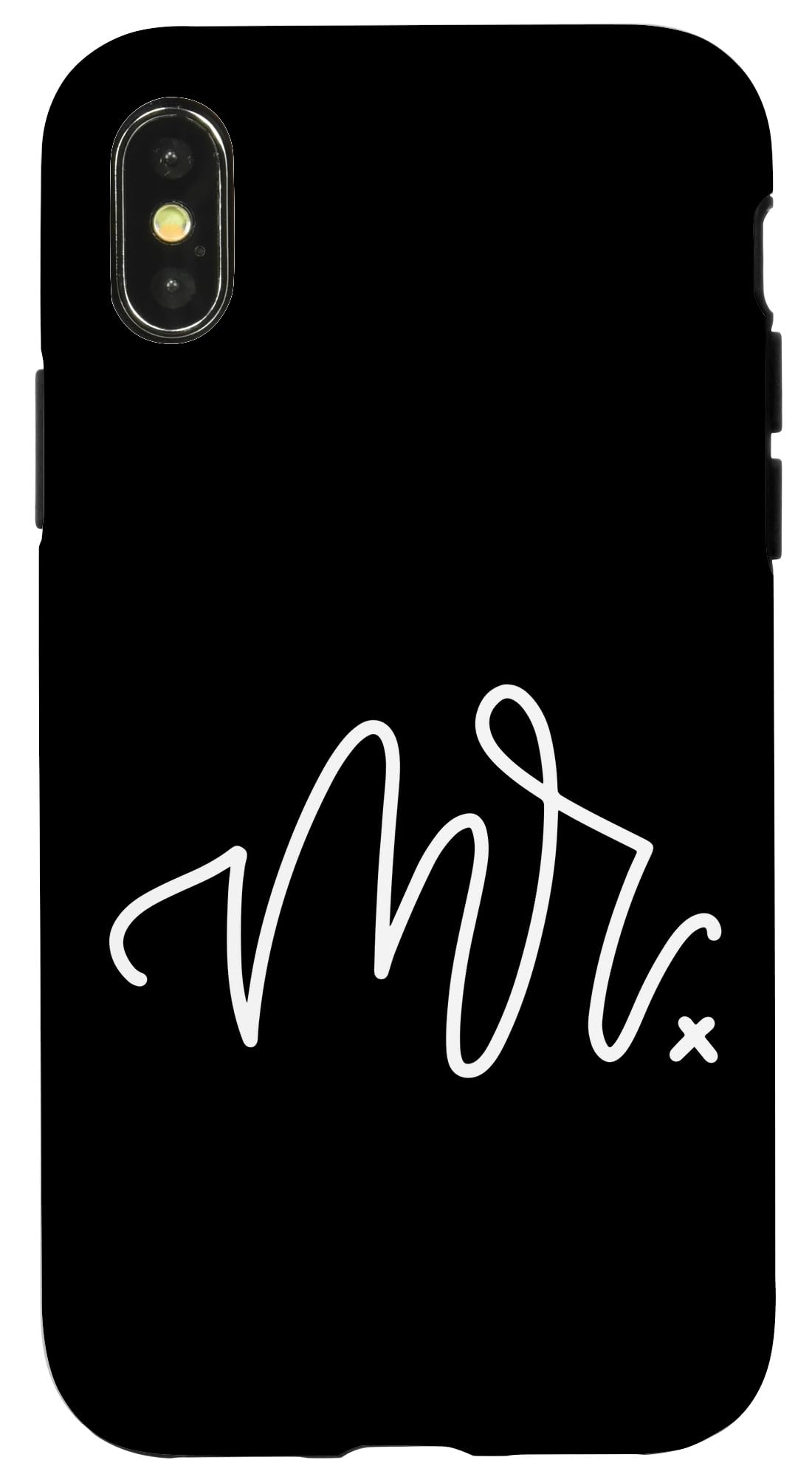 Premium iPhone X/XS Black Phone Case - Slim Protective Cover for iPhone X/XS - Perfect Wedding Gift for Groom, Bridesmaid & Best Man - JLZ015 (Ideal for Weddings, Anniversaries & Special Occasions)