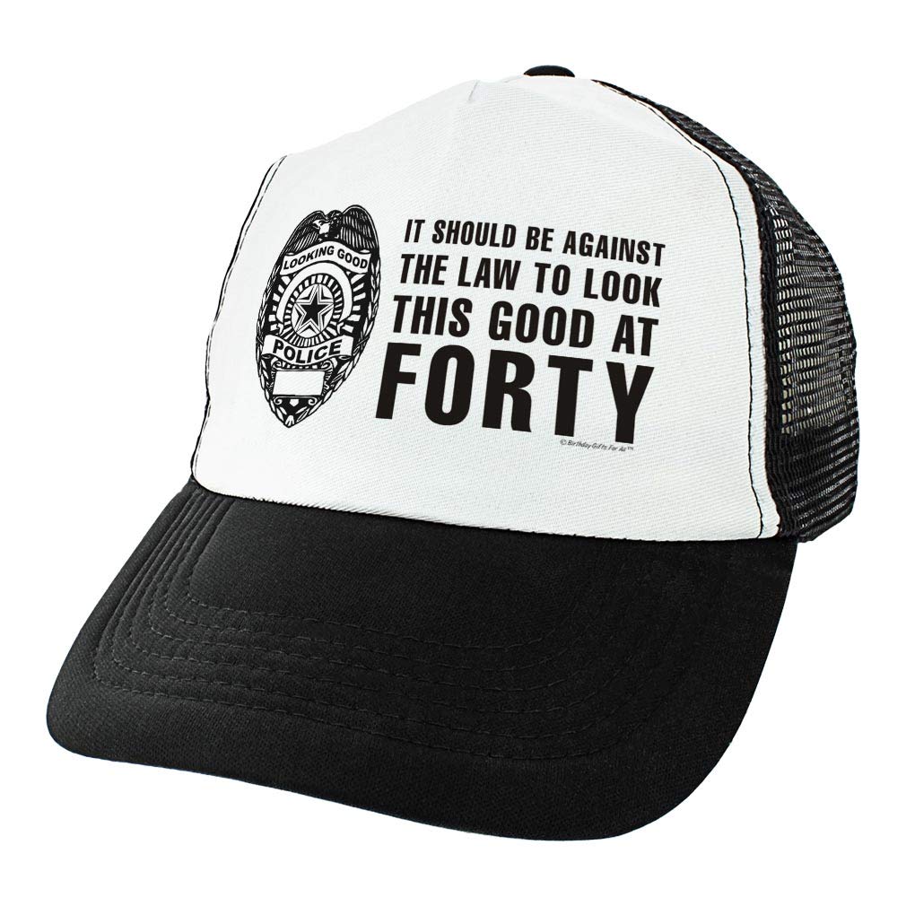 40th Birthday Gift for Women & Men - Funny Age 40 Trucker Hat - Perfect for 40th Birthday Party, Gag Gift, or Turning 40 Celebration - Great for Outdoor Events & Casual Wear
