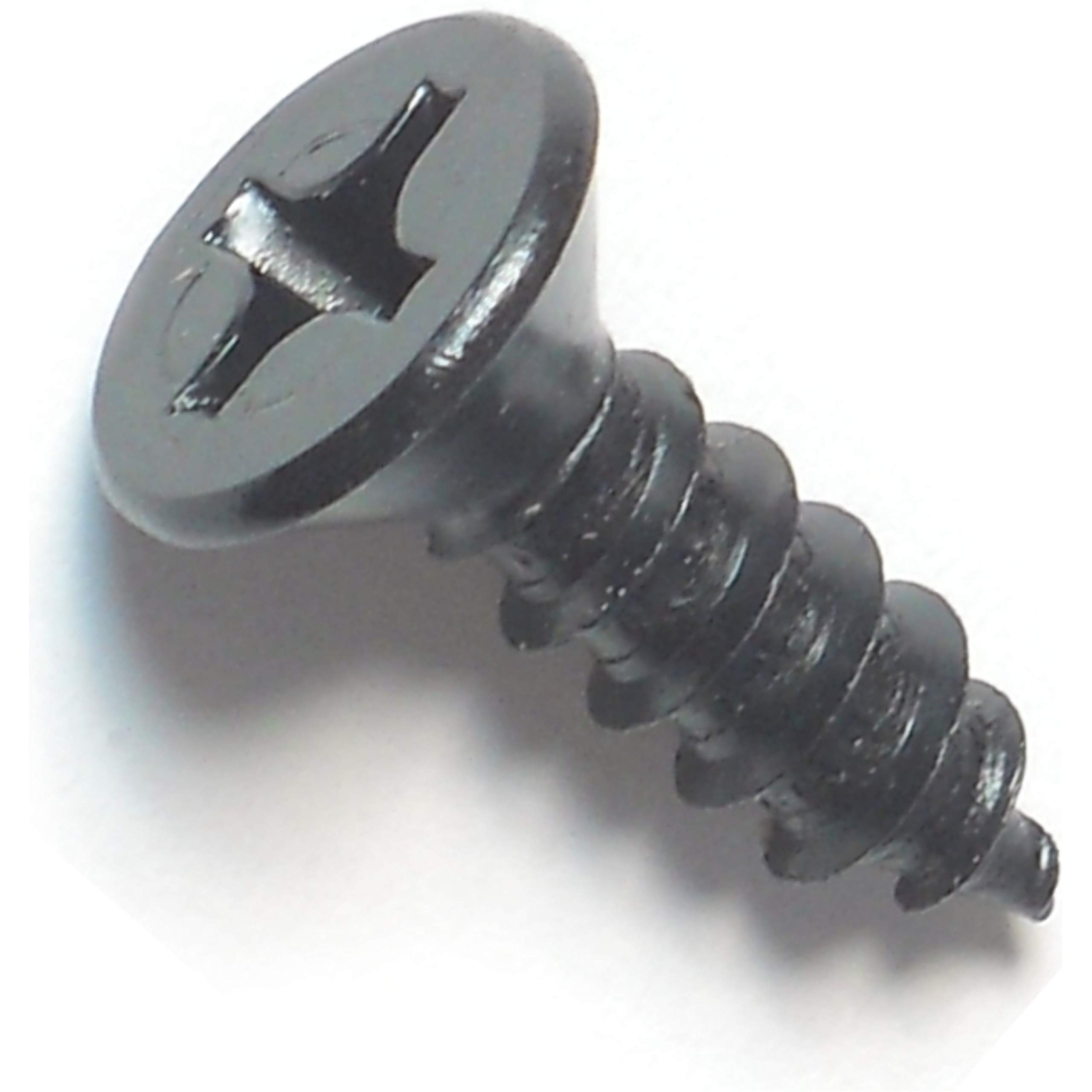 Phillips Flat Head Sheet Metal Screws 14 x 3/4 Inch - 10 Pack for DIY Projects, Metal Fabrication, and Home Repairs
