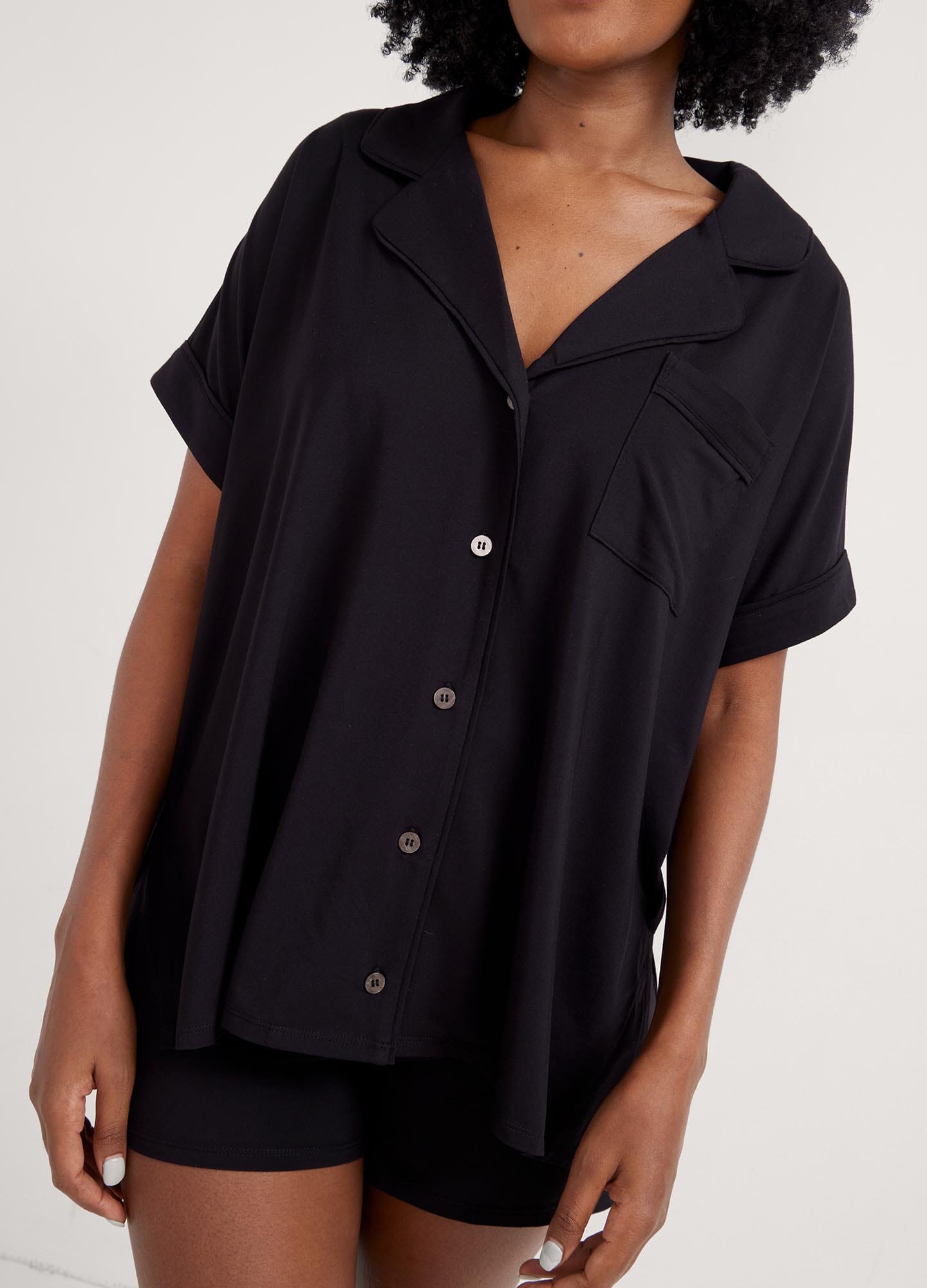 Ultra Soft Jersey Short Pajama Set for Women - Comfy Sleepwear & Lounge Outfit for Summer Nights & Relaxing at Home