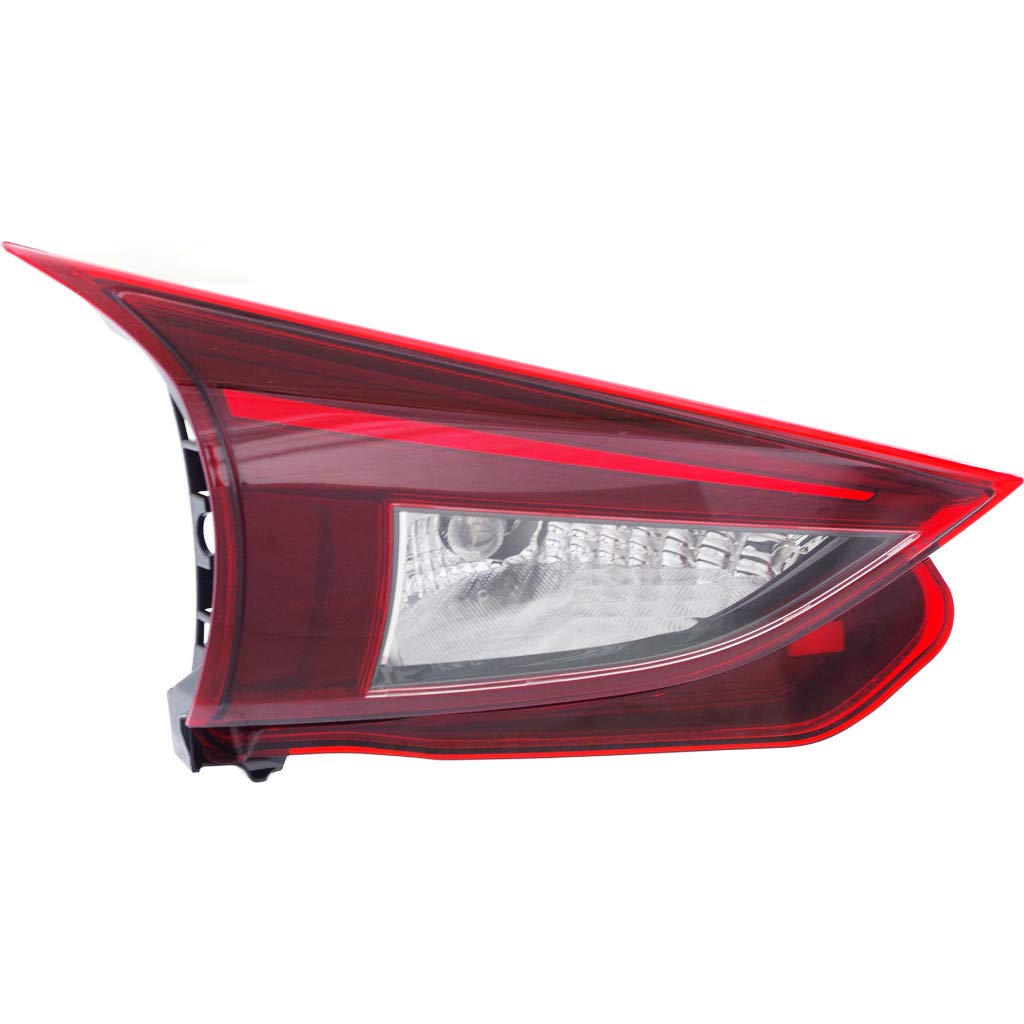 2014-2018 Mazda 3 Hatchback Driver Side Inner Tail Light Assembly Replacement - Compatible with MA2802114, 191275516157, B45C513G0 | Perfect for Night Driving Safety & Car Restoration Projects