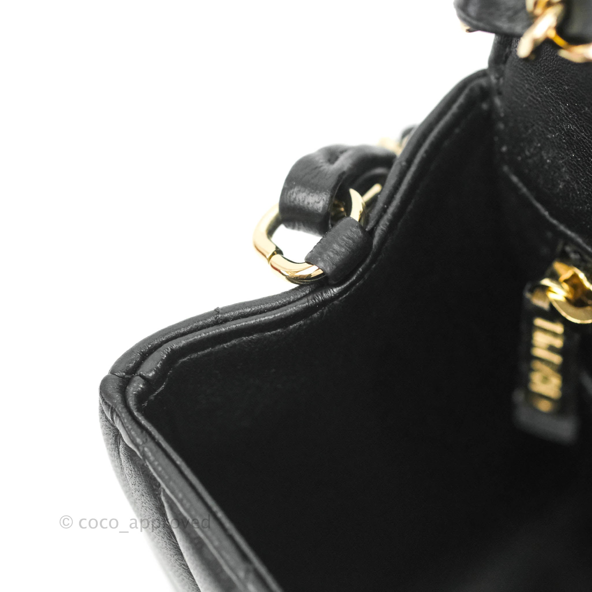 Chanel Chevron Mini Rectangular Flap Bag in Black Lambskin with Gold Hardware - Luxury Crossbody Purse for Women, Perfect for Evening Events & Date Nights