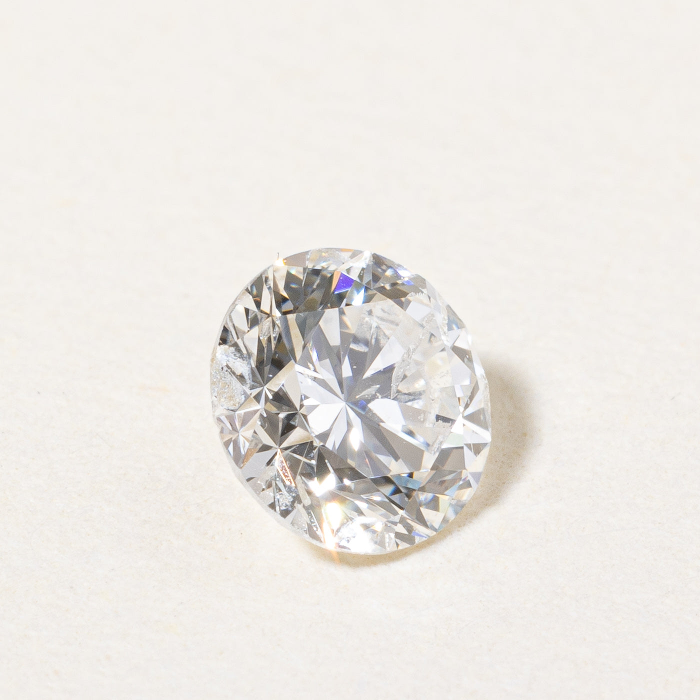 0.50ct Round Brilliant Cut Loose Maple Leaf Diamond - I1 F Color | Perfect for Engagement Rings, Wedding Bands & Fine Jewelry