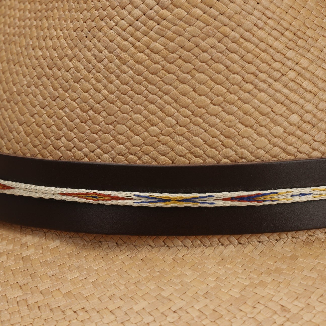 Stansfields Panama Hat by Bailey 1922 - Premium Straw Fedora Hat for Men & Women - Sun Protection & Summer Style - Perfect for Beach, Travel, and Outdoor Events