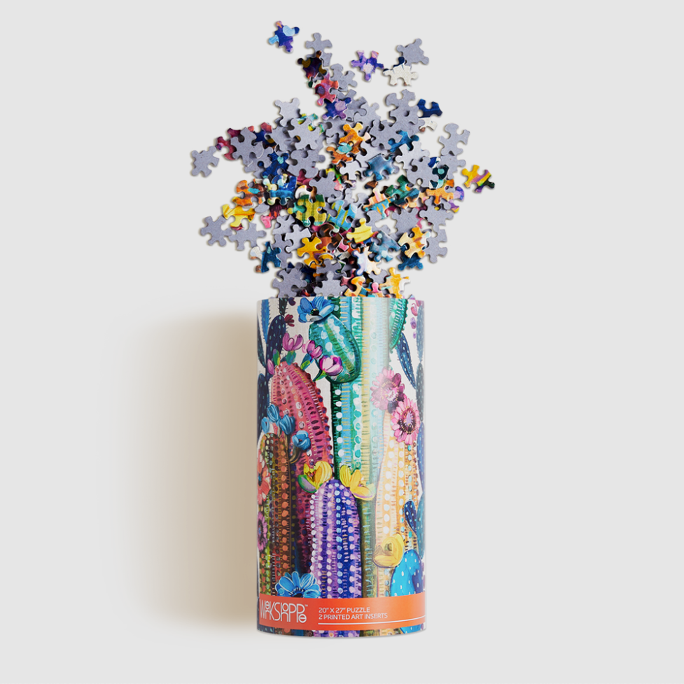Desert Bloom 1,000 Piece Jigsaw Puzzle for Adults - Challenging Landscape Puzzle for Relaxation & Home Decor