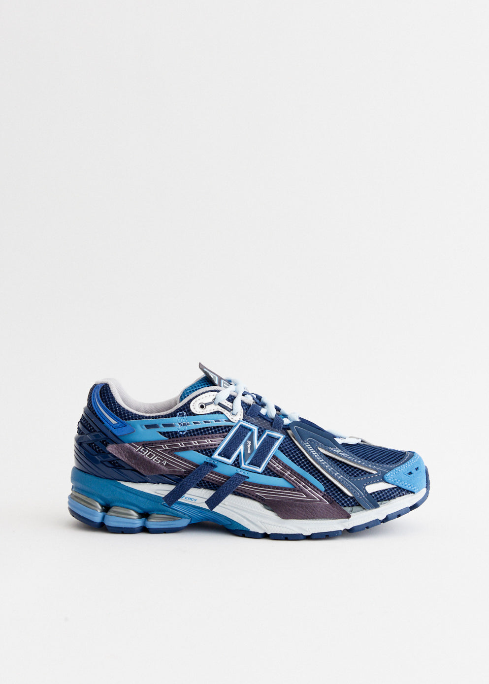 1906A Blue Running Shoes for Men - Lightweight Comfortable Athletic Sneakers for Jogging, Gym & Casual Wear