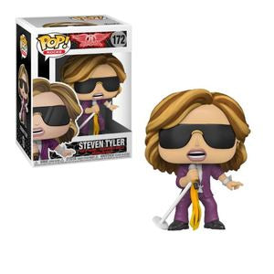 Aerosmith Steven Tyler Pop! Vinyl Figure - Funko Pop! Music Collectible - Perfect for Rock Fans & Pop Culture Collectors - Great Gift for Music Lovers & Home Decor