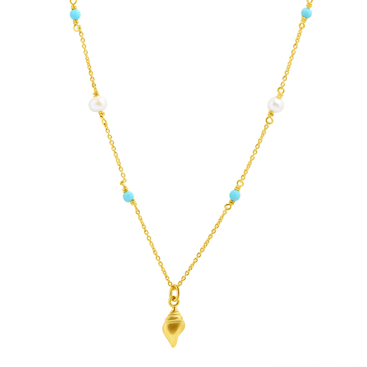 Exquisite Santorini Gold Necklace - Elegant Greek Island Inspired Jewelry for Women | Perfect for Weddings, Date Nights & Special Occasions