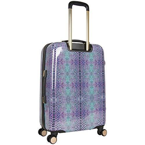 Aimee Kestenberg Women's Ivy 24 ABS with PC 8-Wheel Upright Suitcase - Marine Python Print Luggage for Business Travel & Vacation