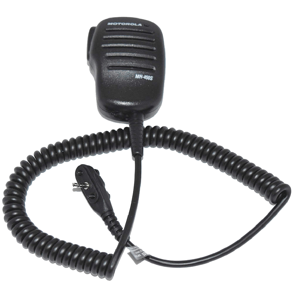 Motorola AAF53X501 Professional Speaker Microphone - Clear Audio for Two-Way Radios, Perfect for Security, Construction & Outdoor Communication