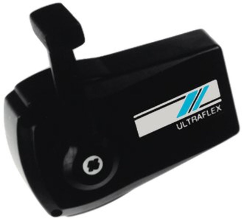 Uflex Universal Single Lever Side Mount Control - Heavy Duty Marine Boat Throttle & Shift Control for Outboard Motors - Perfect for Fishing, Cruising & Water Sports