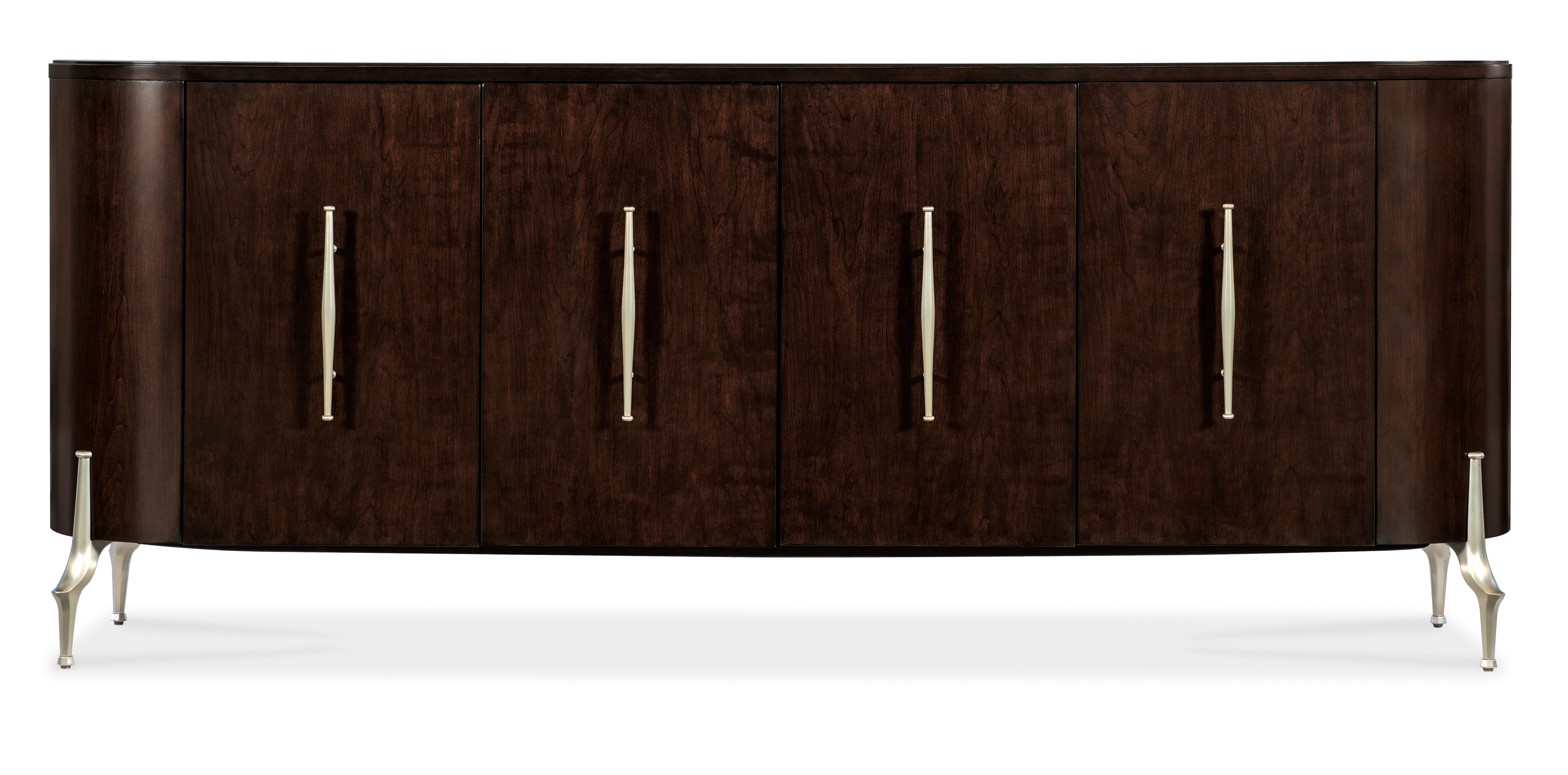 Bella Donna Credenza - Stylish Mid-Century Modern Buffet Cabinet with Storage for Dining Room, Living Room & Entryway | Perfect for Home Decor, Entertaining & Organization