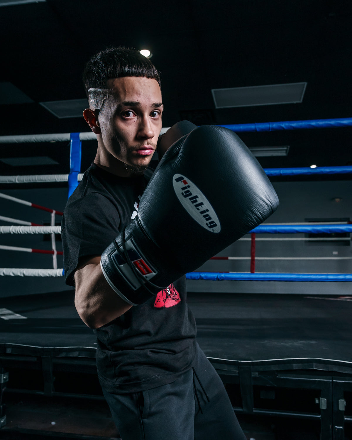 Fighting Fury Professional Lace-Up Boxing Gloves for Training - Premium Leather MMA Sparring & Heavy Bag Workout Gear