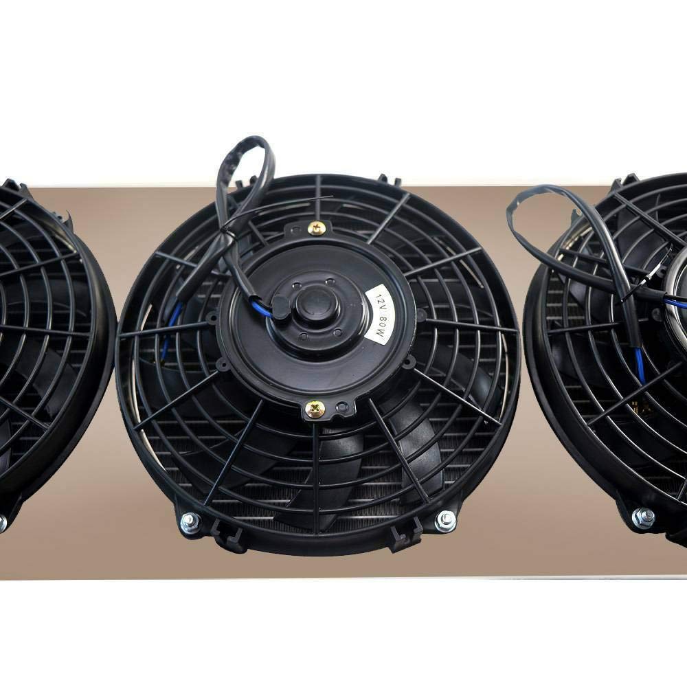 High-Performance Aluminum Radiator with Shroud Fan & Relay Kit for 1991-2001 Jeep Cherokee XJ 2.5L 4.0L - Perfect for Off-Roading & Engine Cooling Upgrades