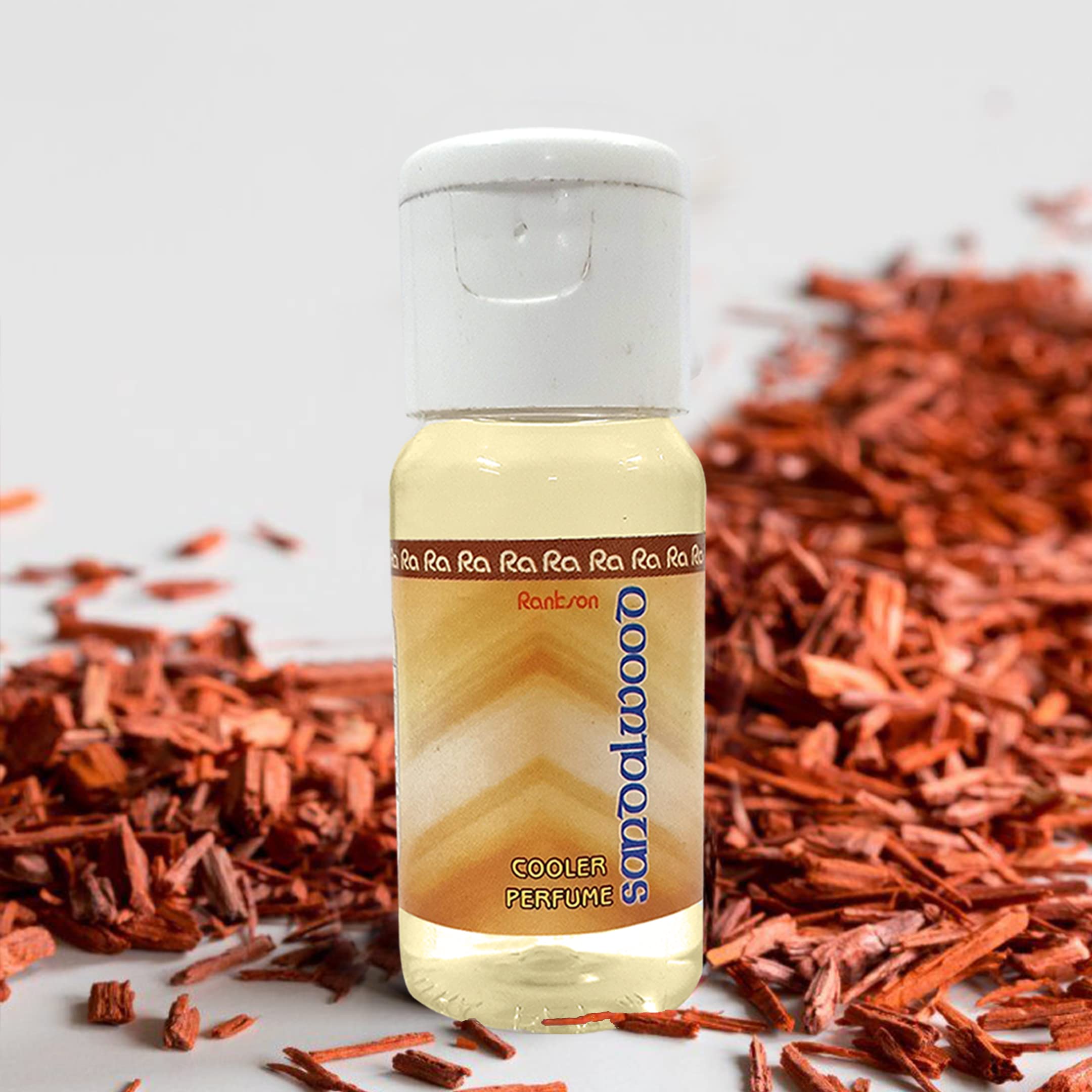 Ra by Rankson KEWRA KHUS Sandalwood Cooler Perfume - 3 Pack (30ml Each) | Fresh Floral Fragrance for Home, Office & Car | Long-Lasting Aromatic Air Freshener
