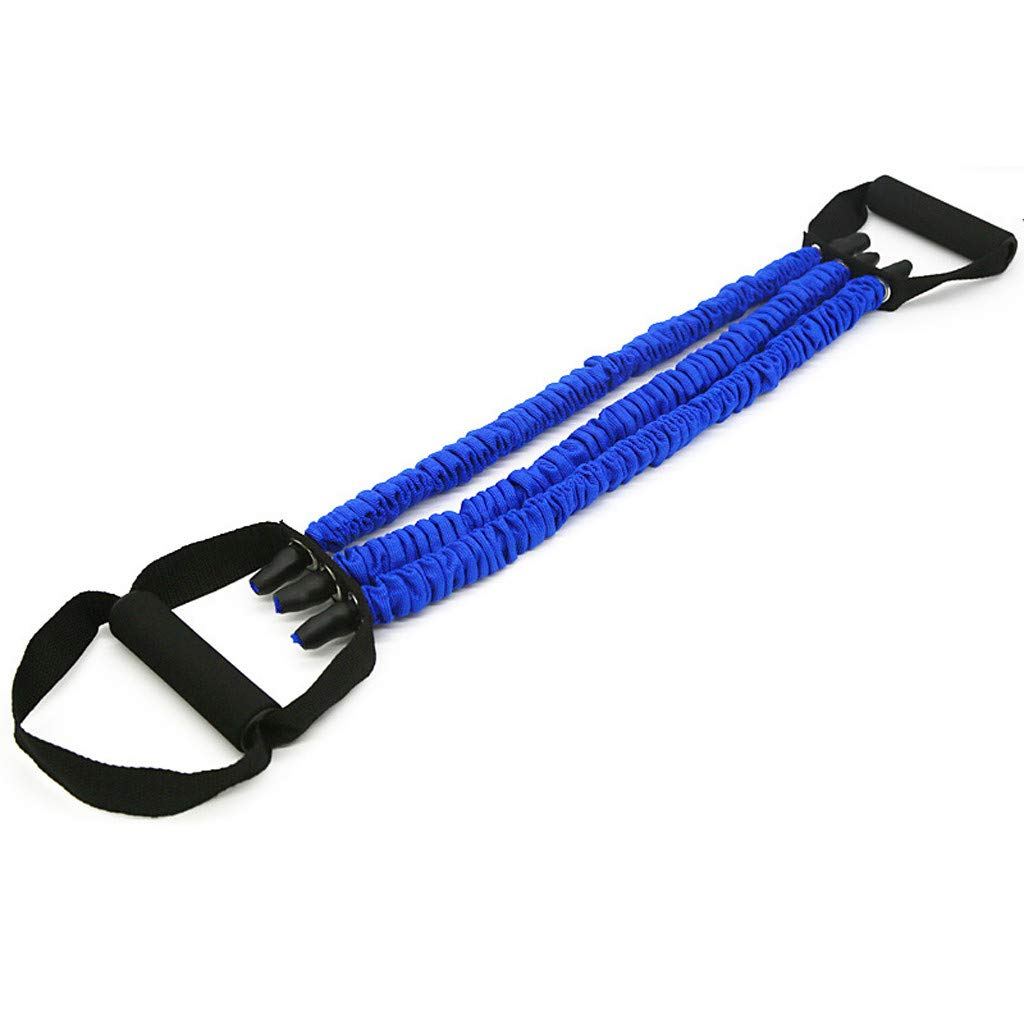 BBZUI Yoga Resistance Bands Set - Stretchable Exercise Bands for Home Workout, Fitness Training, Pilates & Physical Therapy - Perfect for Strength Training, Flexibility & Rehabilitation